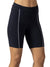 Terry Bella Bike Short/Regular in Black Gray Colorway