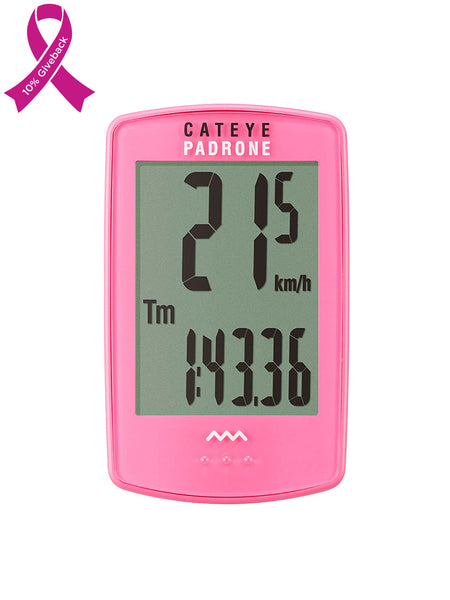 CatEye Padrone Wireless Cycling Computer in color || Pink