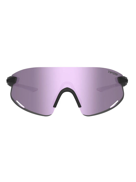 Tifosi Vogel XC Cycling Sunglasses in color || Matte Black | Light Purple Mirror