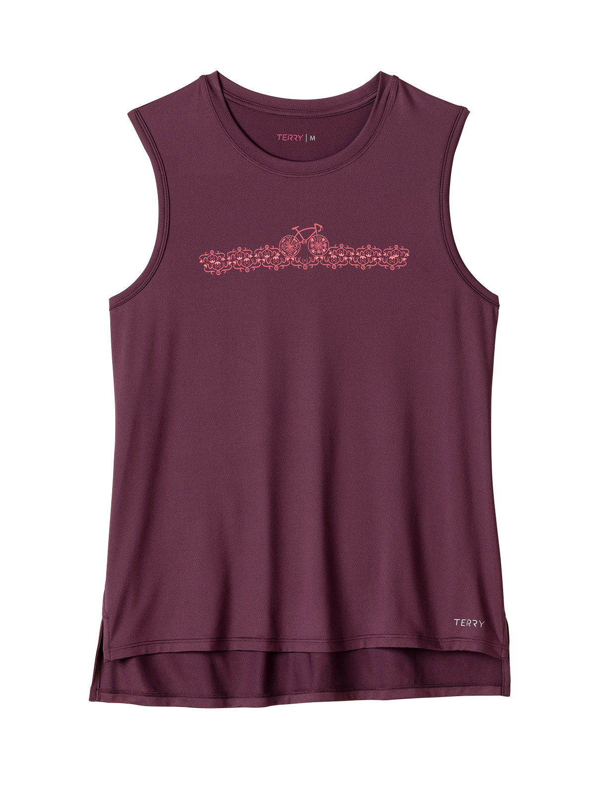 Terry Tech Bike Tank in color || Wine | Bike Lane