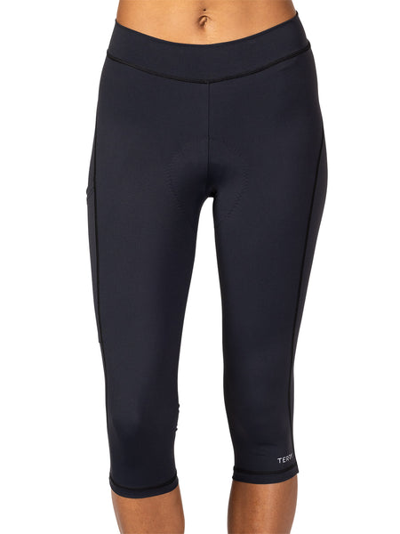 Terry Stash Bike Capri in color || Black