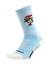 Defeet Woolie Boolie Holiday Lambert Socks in Ice blue Colorway