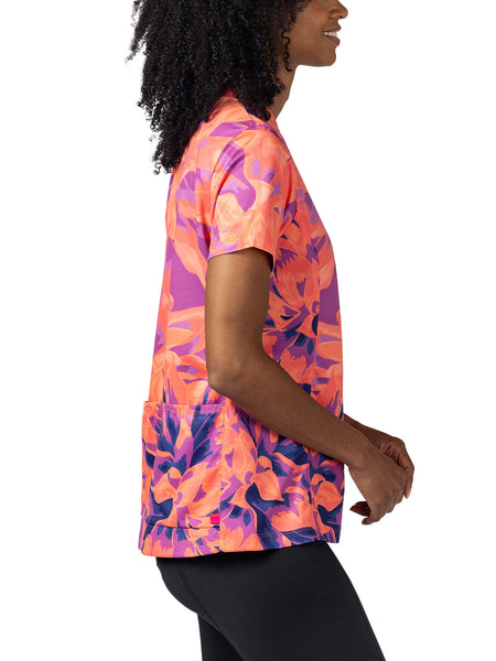 Terry Actif Bike Jersey Plus in color || Chroma Coral