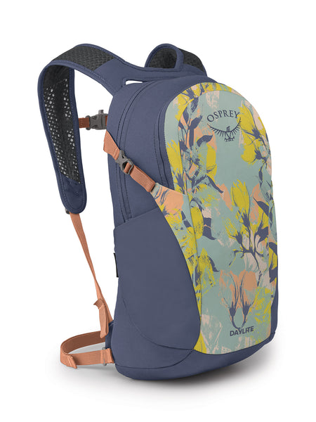 Osprey Daylite Bike Backpack in color || Magnolia Print | Jubilee Blue