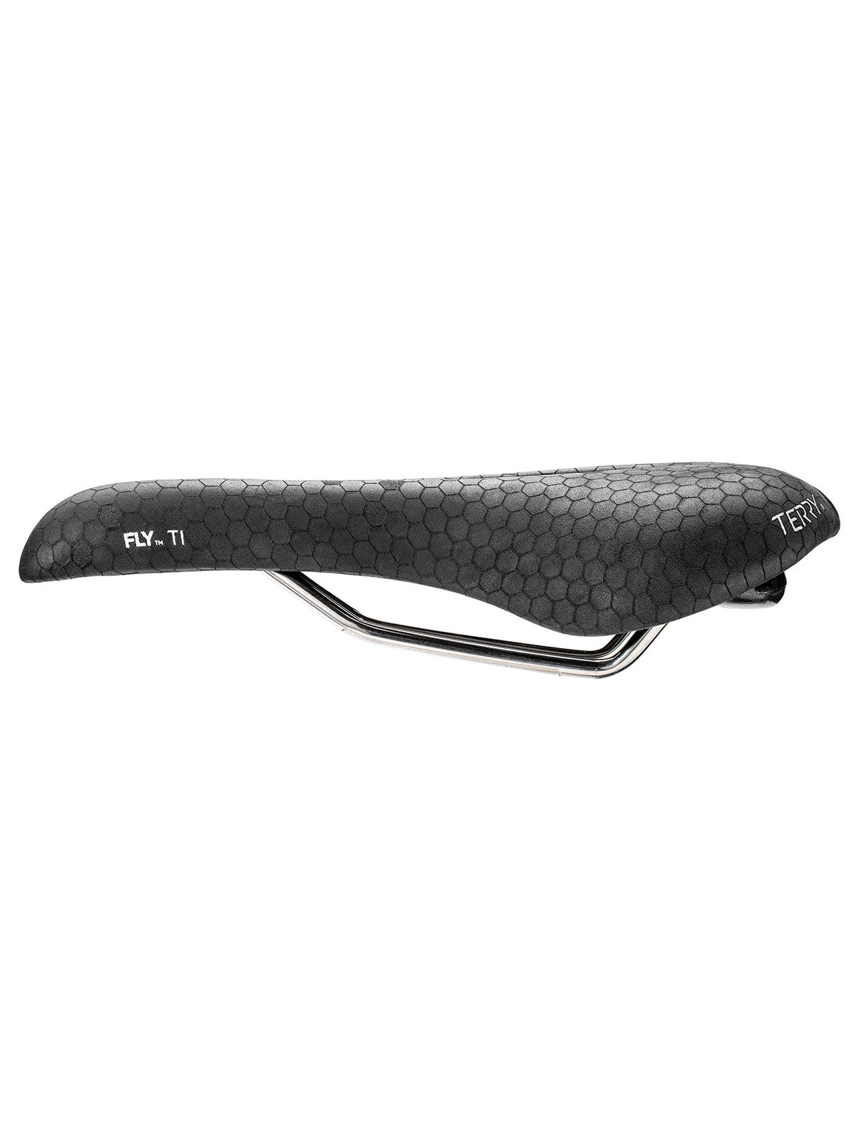 Terry Fly Ti Saddle in color || Black