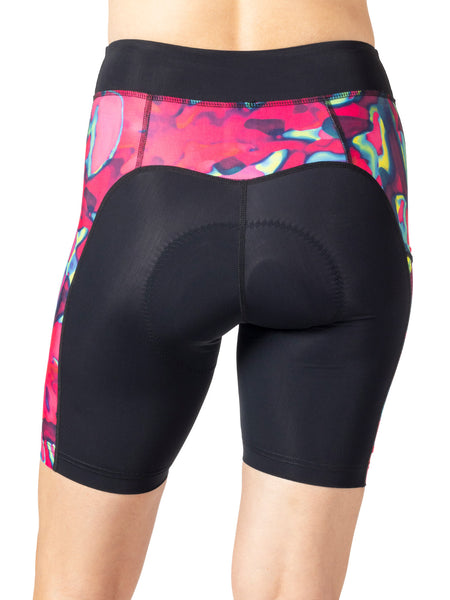 Terry Cyclone Bike Short in color || Black | Inky Pinky