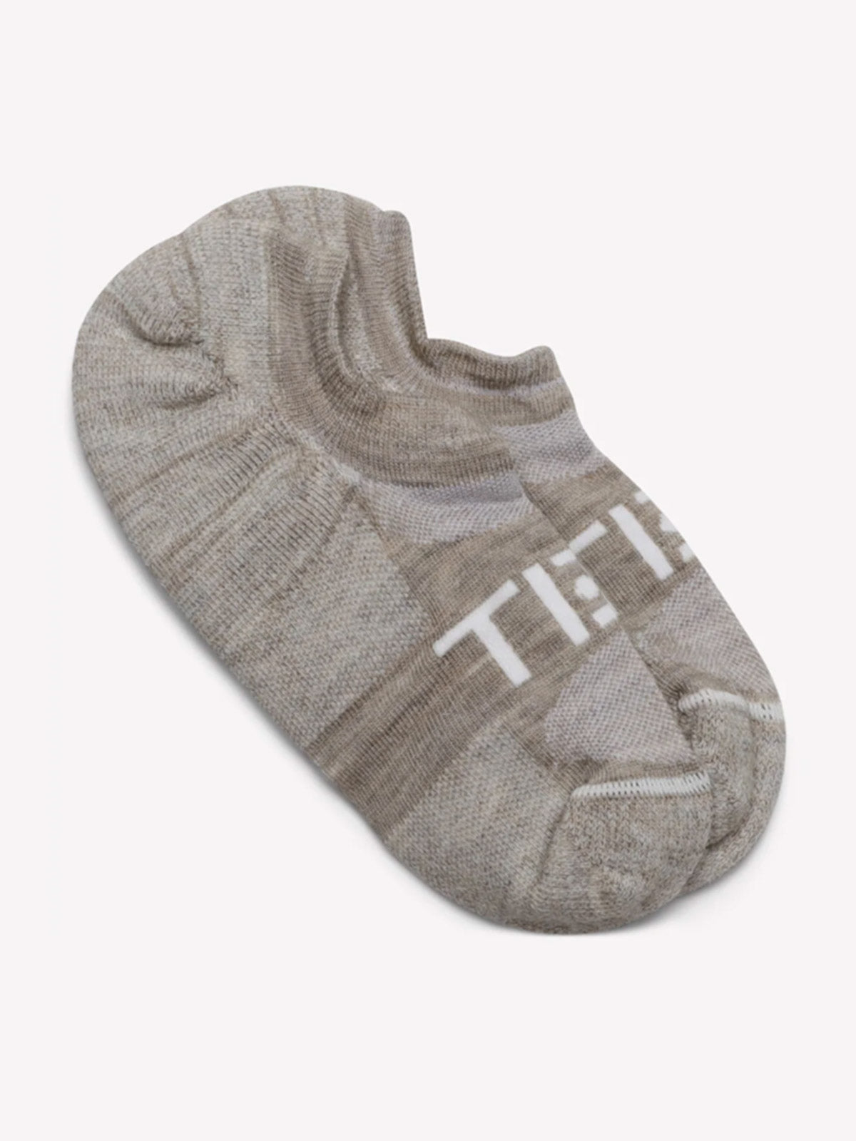 Tiem Athletic Low Cut Performance Wool Bike Socks in color || Oatmeal