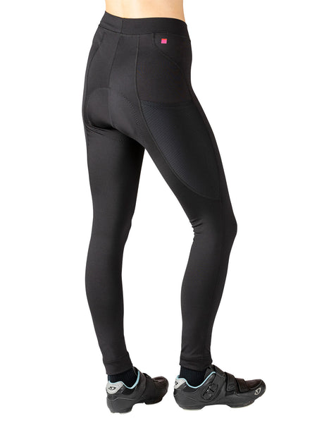 Terry Thermal Bike Tight in color || Black