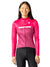 Sportful Pista Thermal Bike Jersey in color || Raspberry