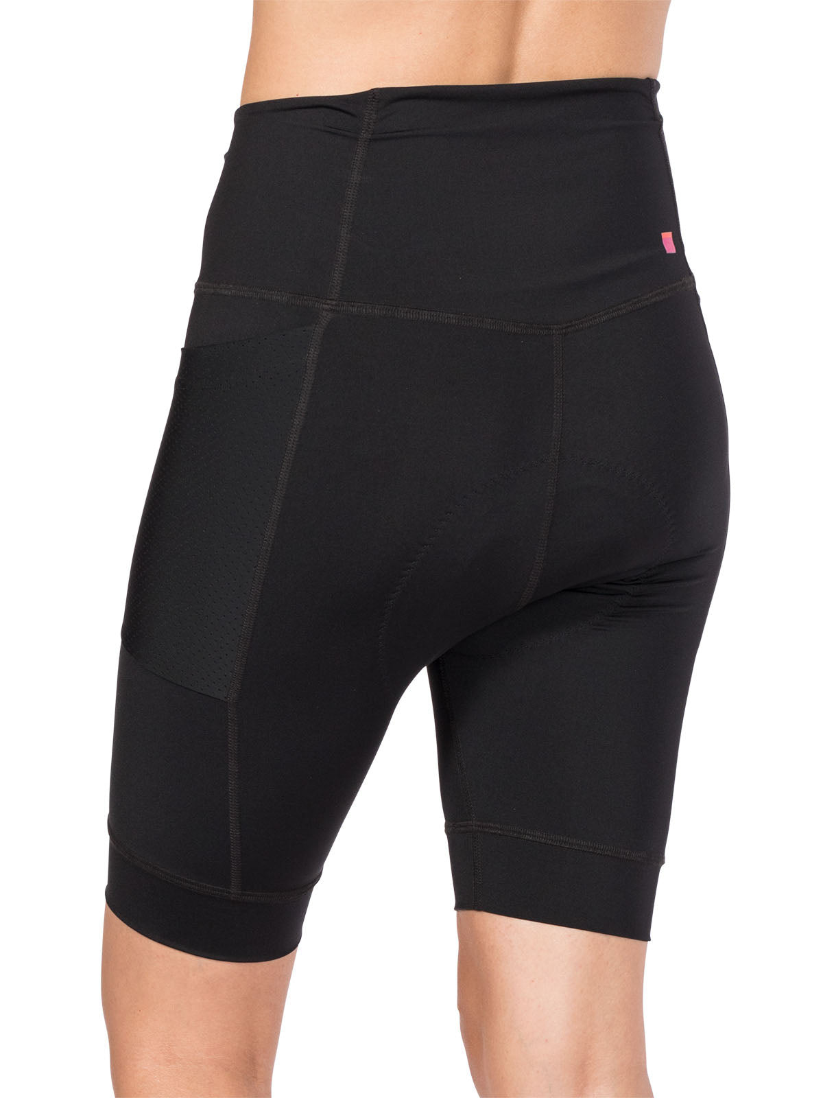 Terry Hi Rise Holster Bike Short Plus in color || Black