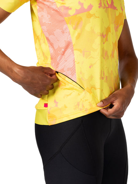 Terry Touring Bike Jersey in color || Gold Shimmer