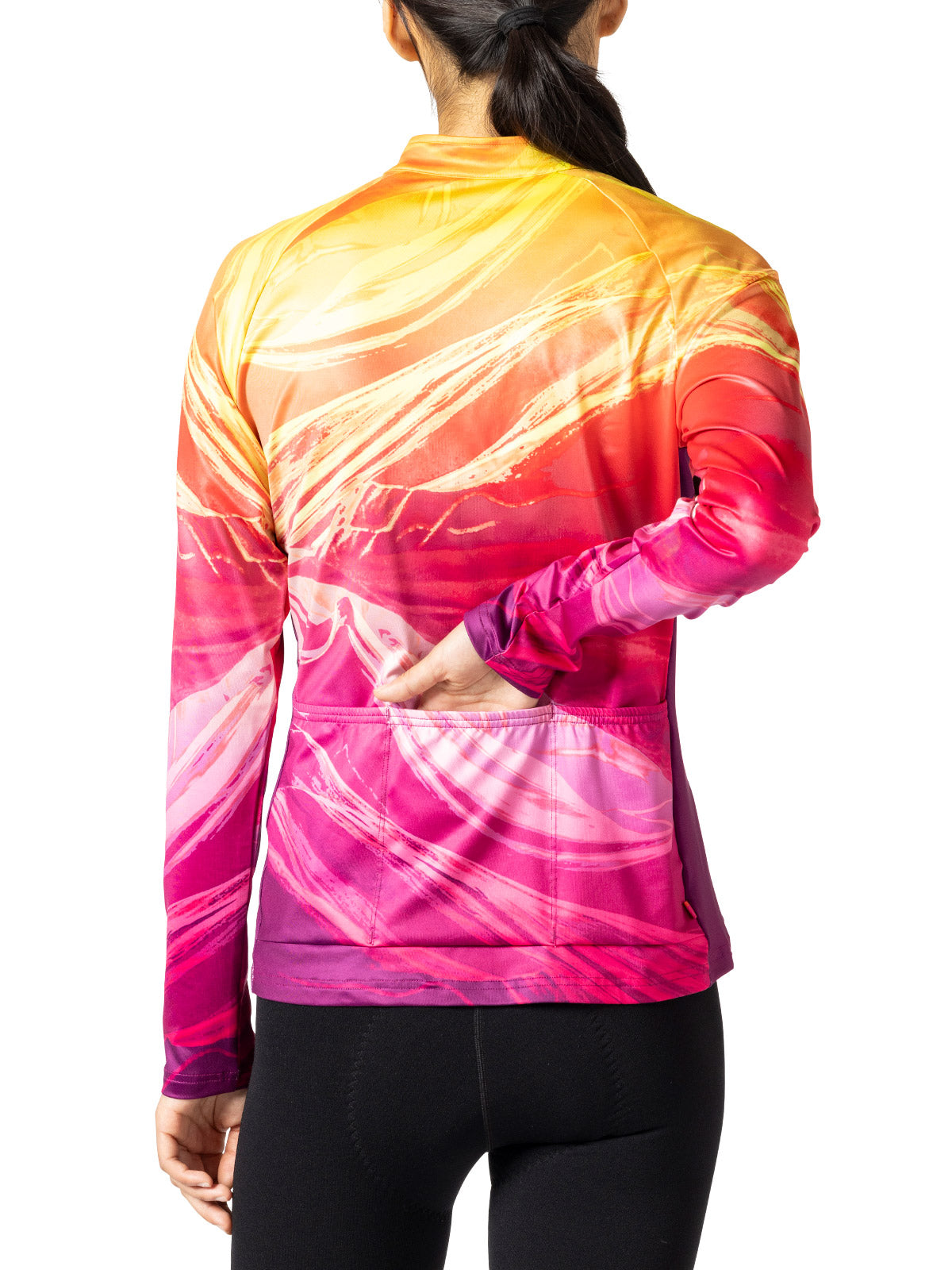 Terry Thermal Bike Jersey in Arches Colorway