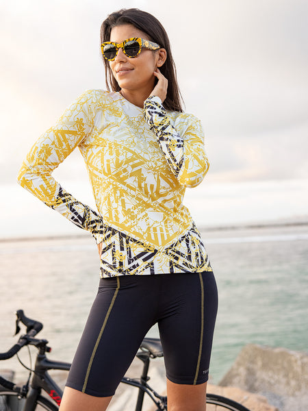 Terry Bella Bike Short/Regular in color || Black Gold