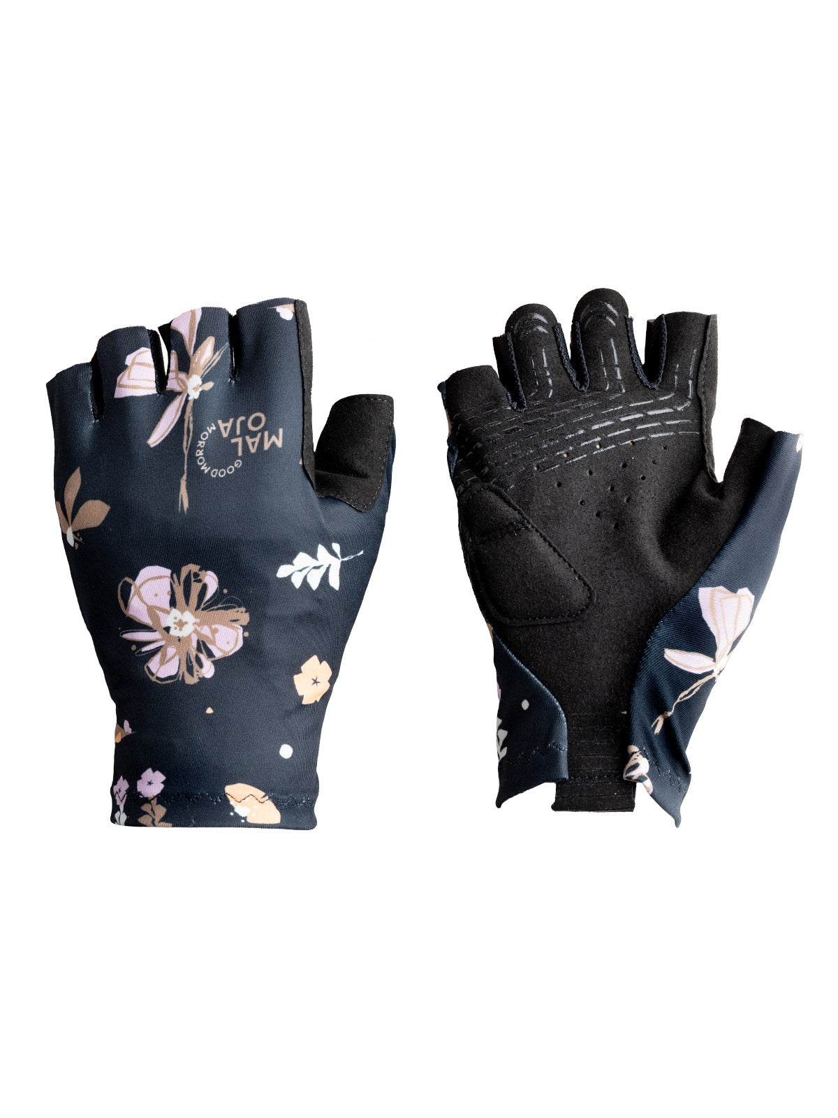 Maloja Serbota Bike Glove in color || Deep Black