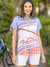 Benares Bike Polo SS Top in Speedy Colorway