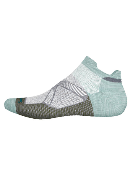 Smartwool Zero Cushion Low Ankle Bike Socks in color || Frosty Green