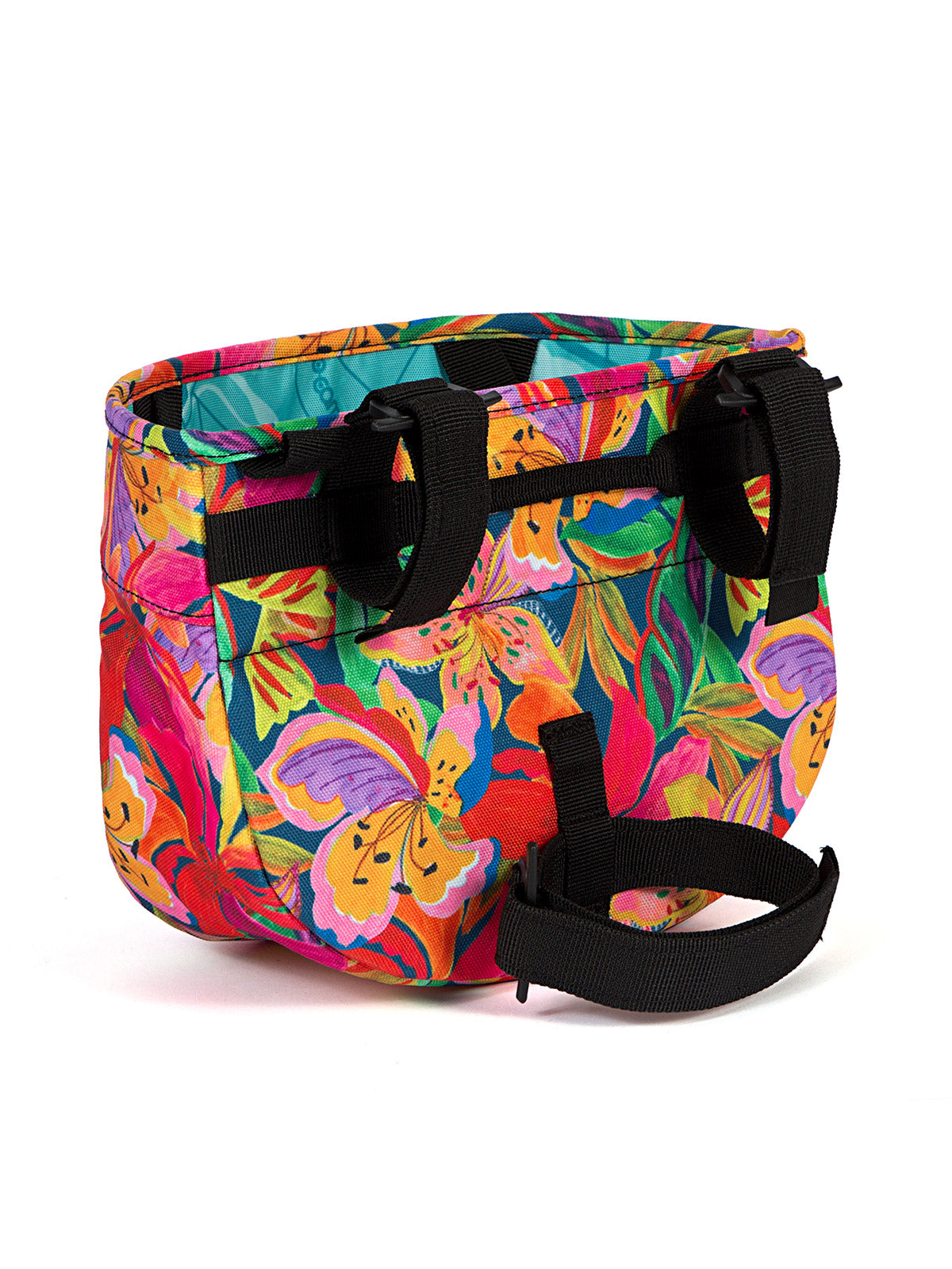 Po Campo Crescent Bike Handlebar Bag in color || Tropical Nights