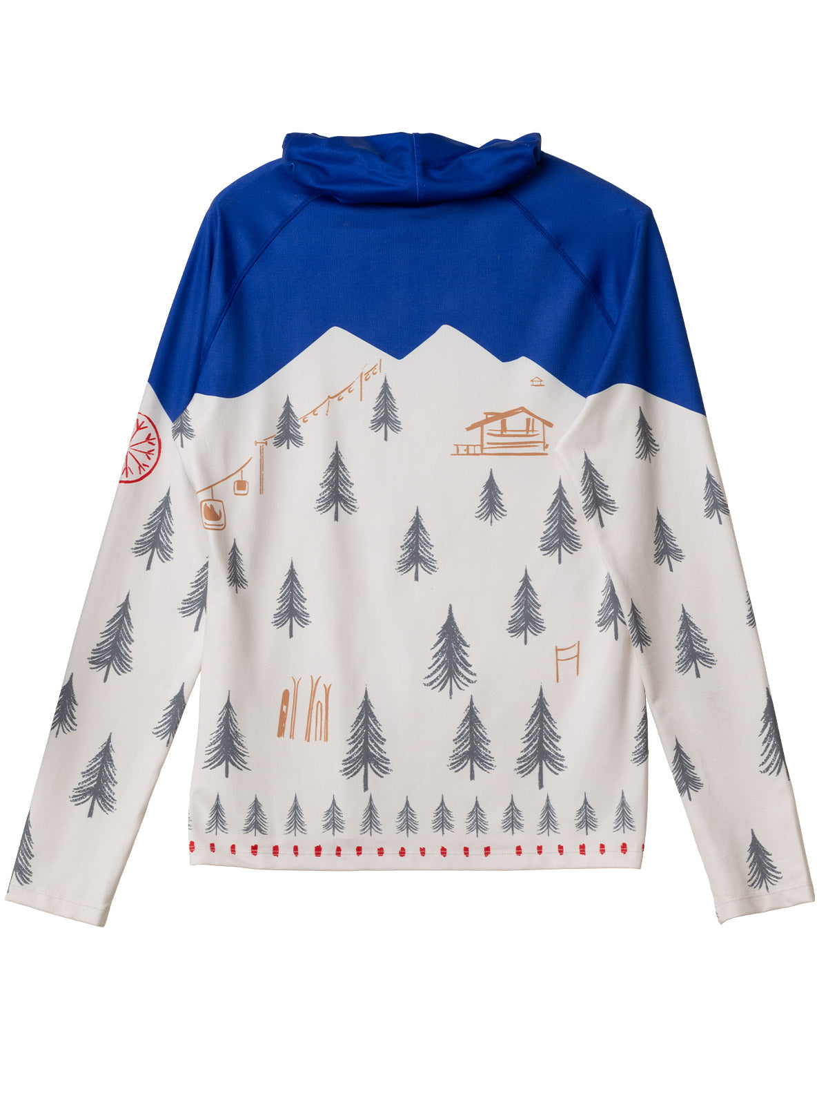 Krimson Klover Vintage Car Turtleneck in color || Roof Rack Blue