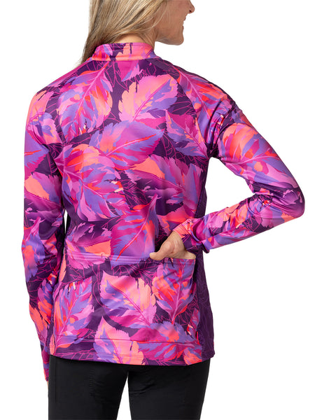 Terry Thermal Bike Jersey in color || Coleus