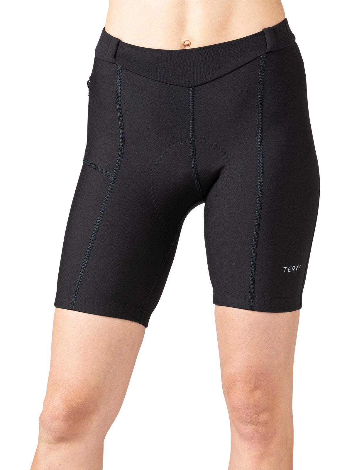 Terry Touring Bike Short/Regular in Black Colorway