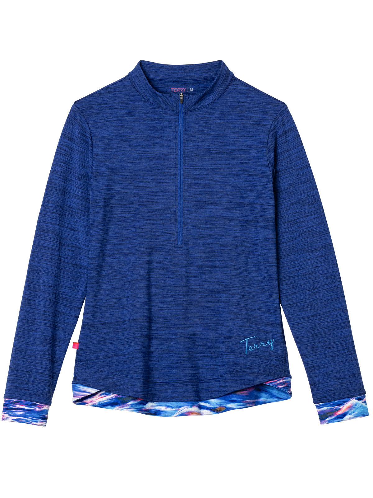 Terry Tulip Bike Jersey in color || Heather Royal