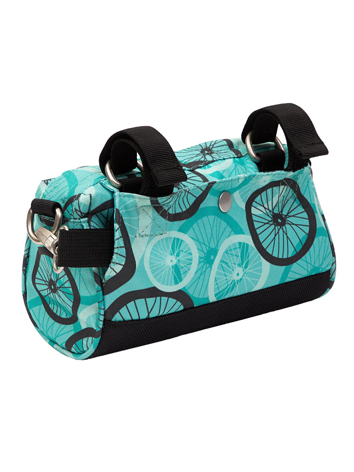 Po Campo Kinga Handlebar Bike Bag LTD in color || Teal Wheels