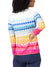 Terry Soleil Flow Long Sleeve Bike Top in Rainbow Dot Colorway