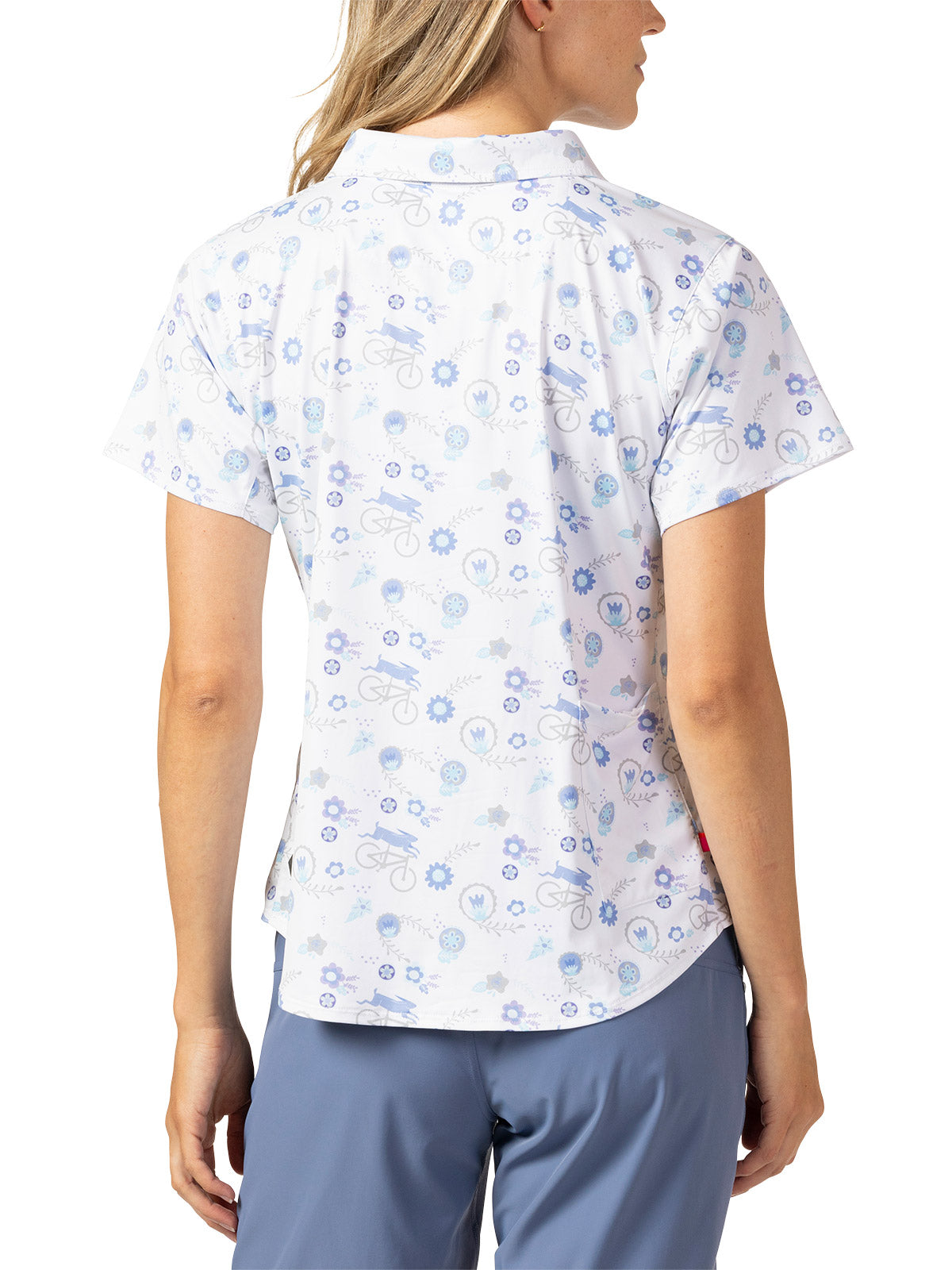 Terry Snap Bike Shirt in color || Bunny Hop