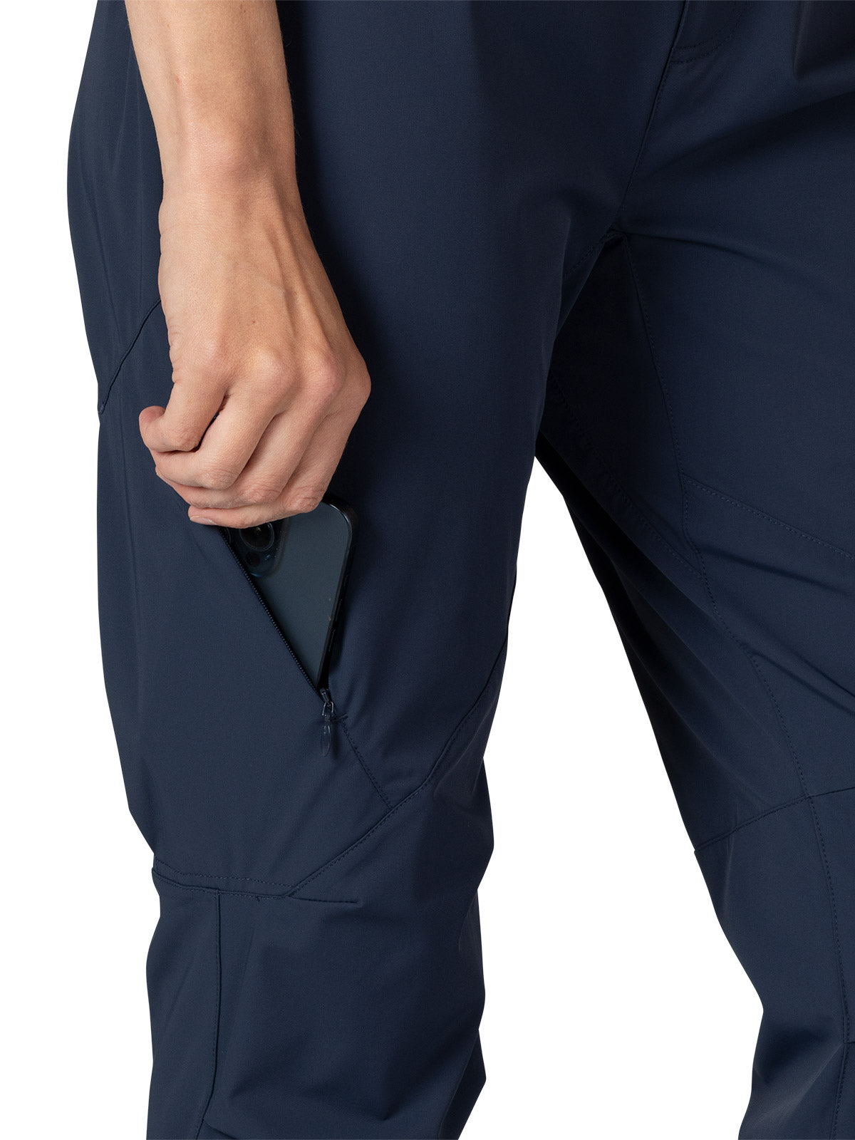Terry Gravel Bike Pant in color || Black Iris