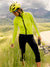 Castelli Ultra Rain Bike Cape/Jacket in color || Electric Lime