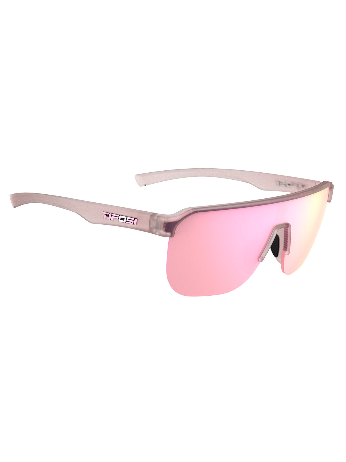 Tifosi Sanctum SL Sunglasses in color || Frost Rose