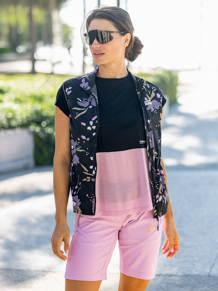 Maloja Seis Bike Vest in color || Deep Black
