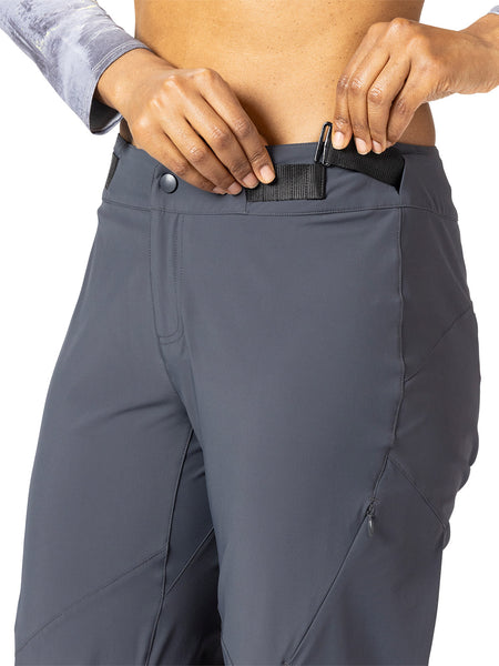 Terry Gravel Bike Pant in color || Ebony