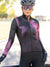 Castelli Prismatic Thermal Bike Jersey in color || Deep Bordeaux