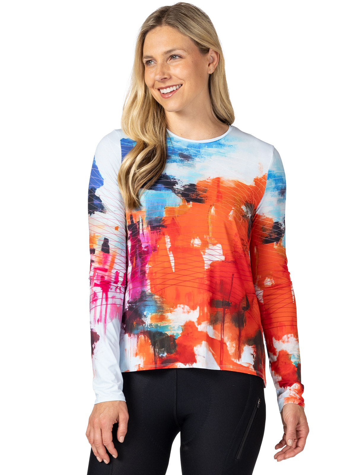 Terry Soleil Flow Long Sleeve Bike Top in color || Malaga