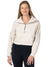 Tiem Athletic Half Zip Pullover in color || Ecru