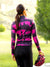 Castelli Blur Thermal Bike Jersey in color || Dark Nightshade