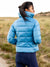 Castelli Down Puffer Jacket in color || Metallic Blue
