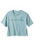 Terry Cyclo Crop Bike Tee in color || Whistle