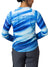 Terry Vista Long Sleeve Cycling Top in Blue Ridge Colorway