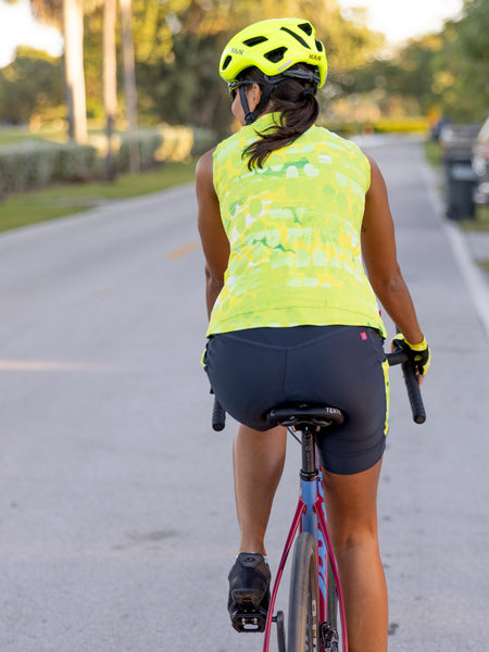 Terry Soleil Sleeveless Bike Jersey in color || Sun Dot