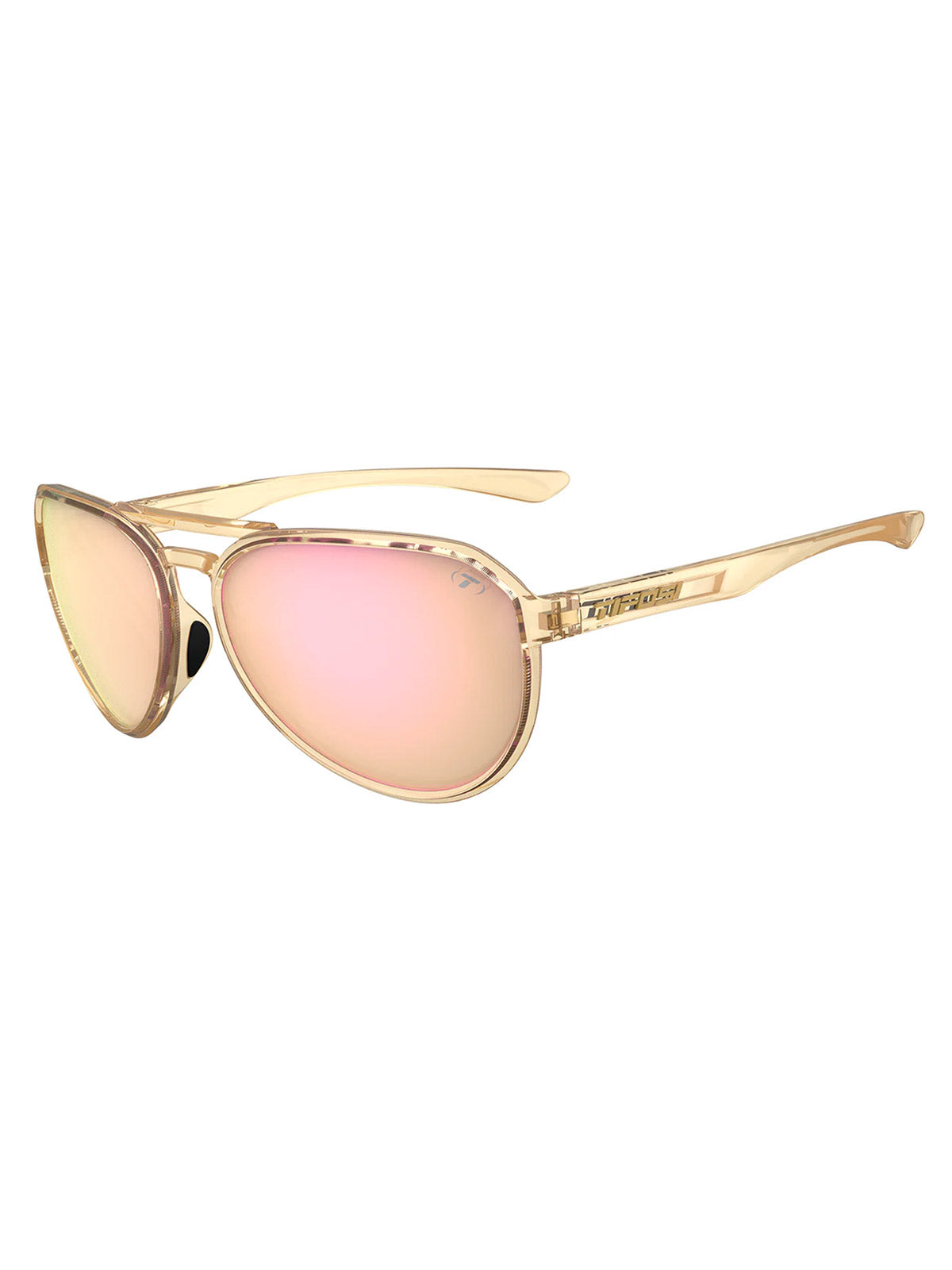 Tifosi Selca Sunglasses in color || Crystal Brown|Pink Mirror