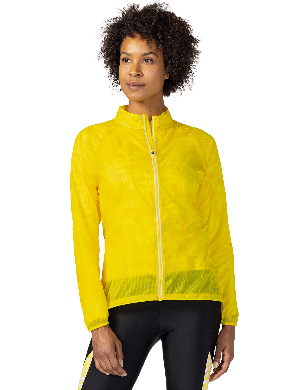 Terry Mistral Packable Bike Jacket in Litup Colorway