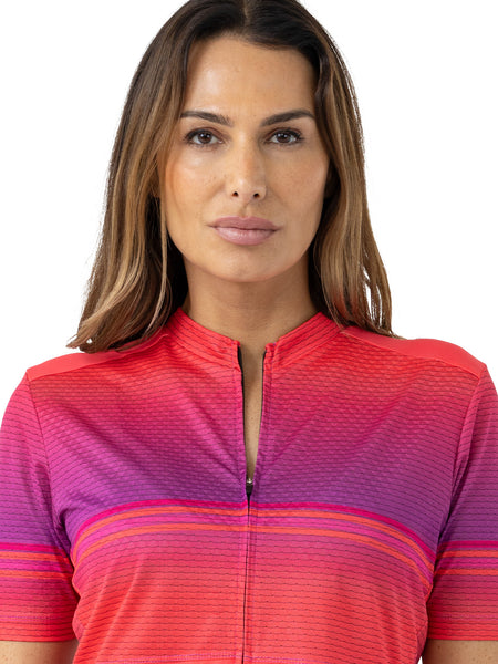 Terry Euro Bike Jersey in color || Roubaix Rosa