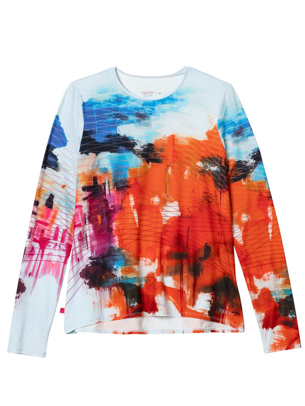 Terry Soleil Flow Long Sleeve Bike Top in color || Malaga