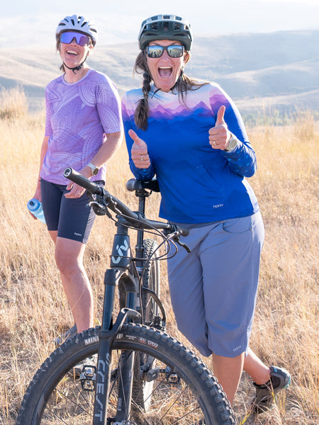 Terry Vista Bike Top in color || Bandana Thistle