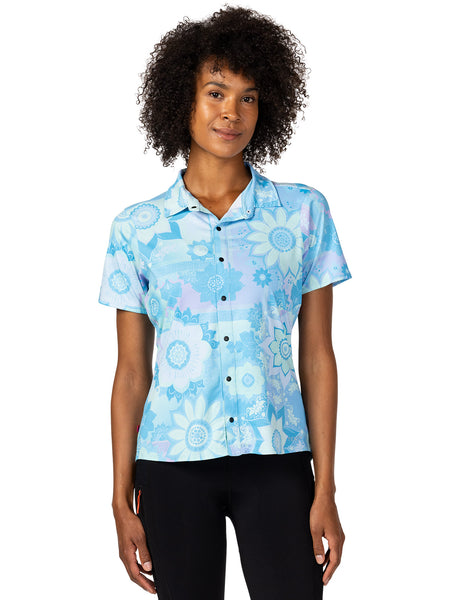 Terry Snap Shirt in color || Boho Block