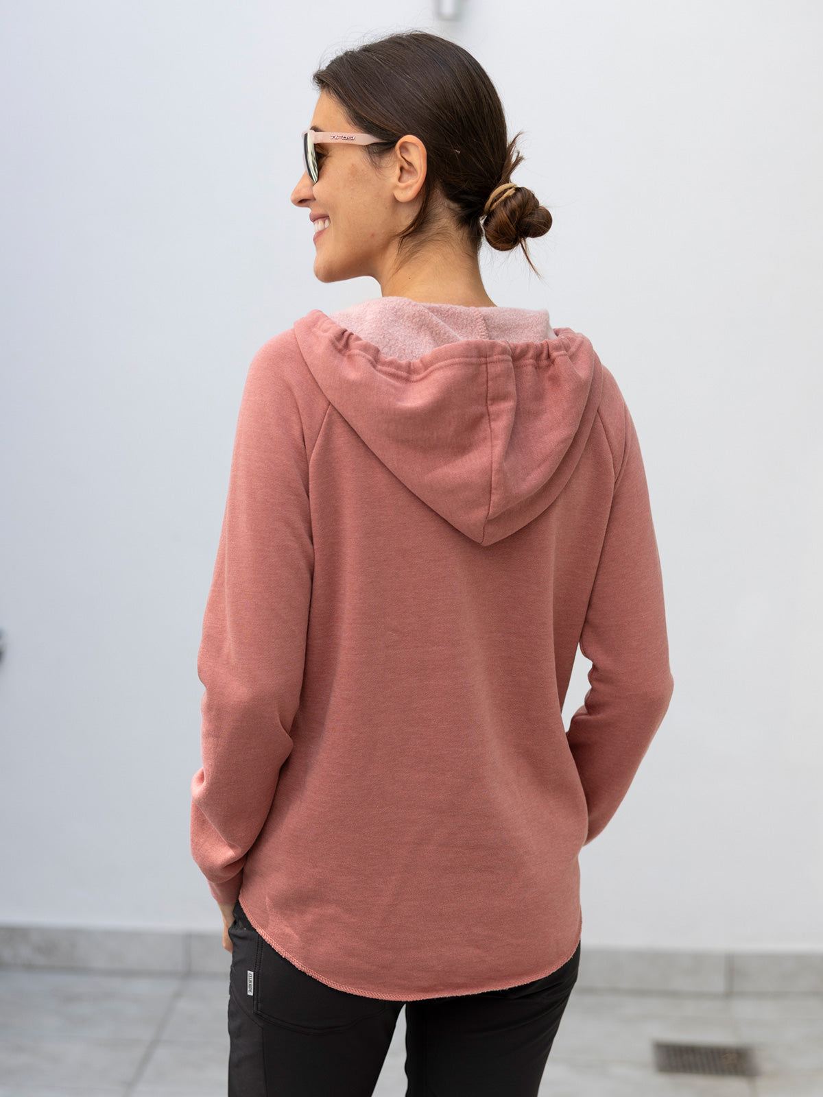 Terry Spring Hoody in color || Sienna