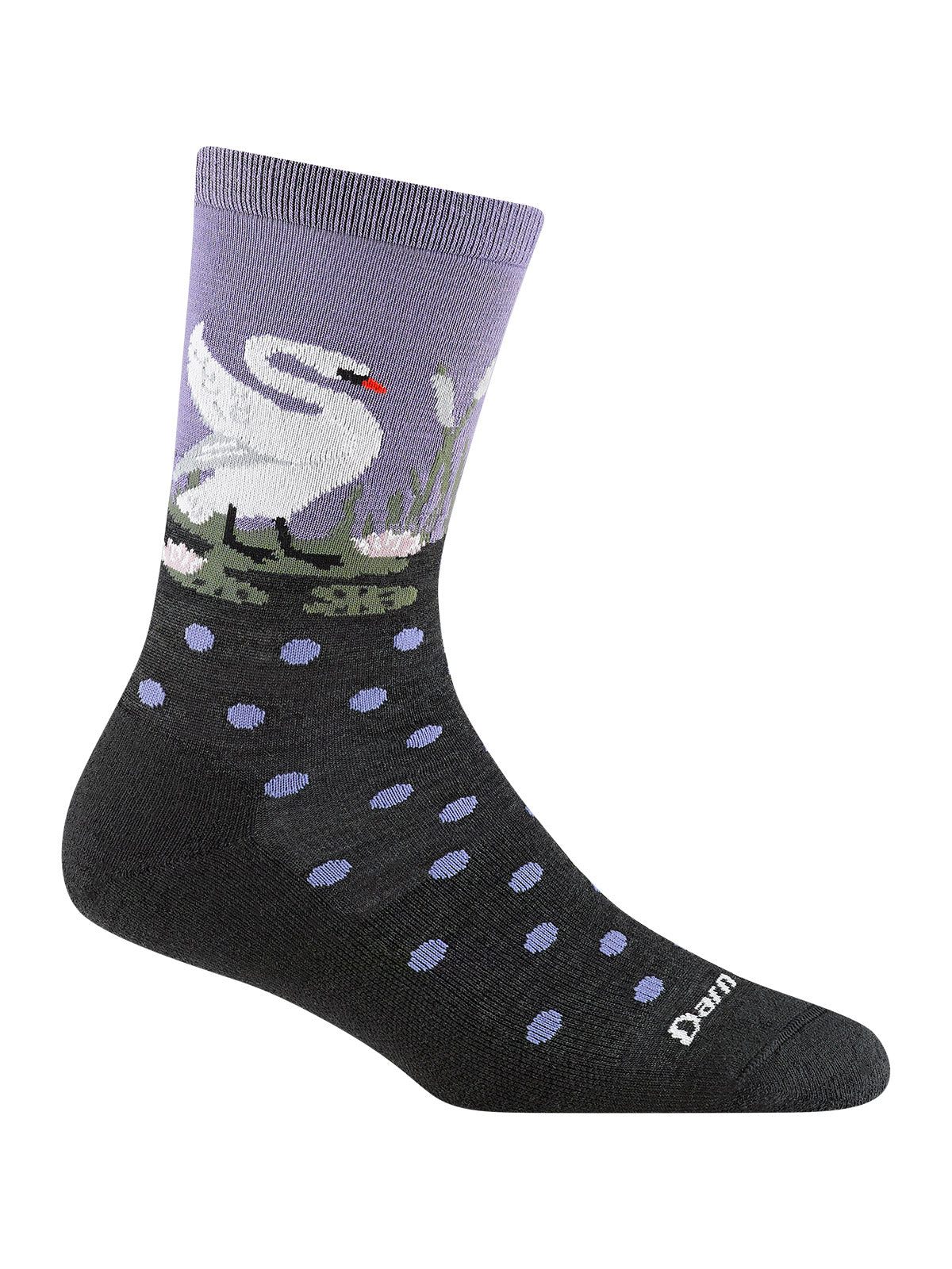 Darn Tough Wild Life Socks in color || Charcoal