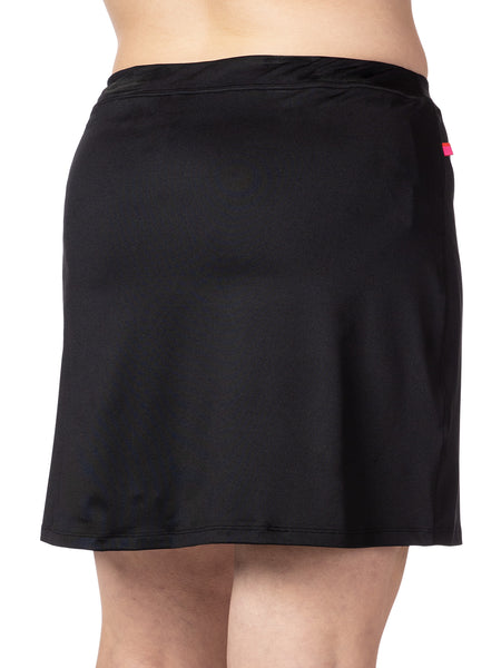 Terry Mixie Skirt Plus in color || Black